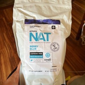 Berry Blue Caffeine-free  Pruvit NAT. Unopened. 20 servings.  Expires 7/23